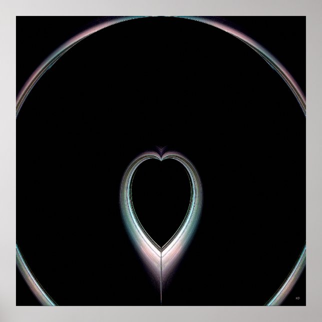 Póster Eclipse Total Del Poster Del Corazón (Frente)