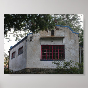 Póster Eco de la cañada - cabaña de Deco