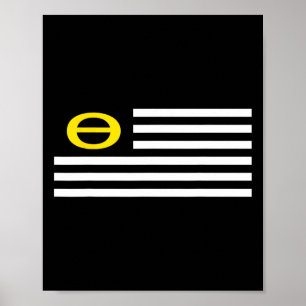 Póster Ecología Bandera Ambientalismo Día de la Tierra