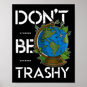 Póster Ecologo Protección Ambiental Animales Plantas