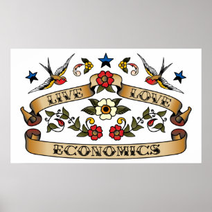 Póster Economía viva del amor