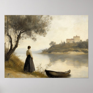 Póster Ecos a través del río