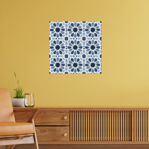 Póster Ecos andaluces: Geometría Boho Marroquí