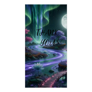 Póster Ecos Celestiales - Rosa de Terciopelo 
