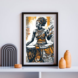 Póster Ecos de su fuego ancestral