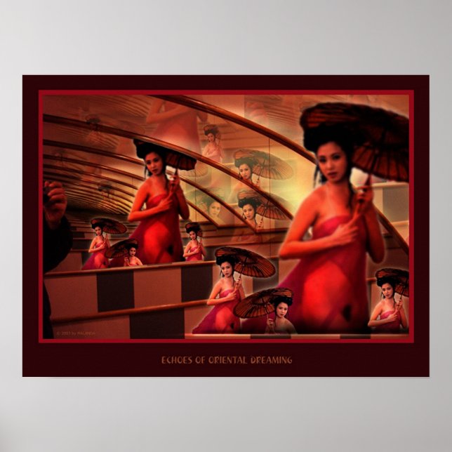 Póster Ecos de un sueño oriental (Frente)
