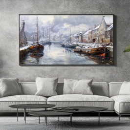 Póster Ecos del pasado: La vida pesquera en Victoria