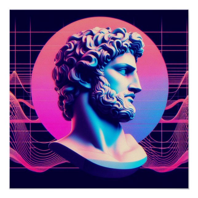 Póster Ecos digitales (Anverso)