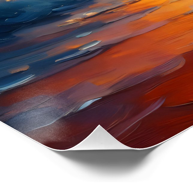 Póster Ecos dorados del paraíso (Esquina)