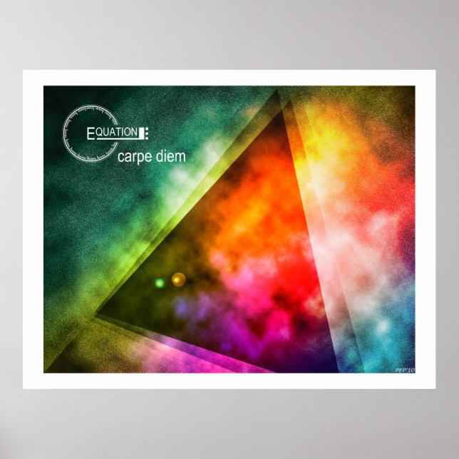 Póster Ecuación #2 (Frente)