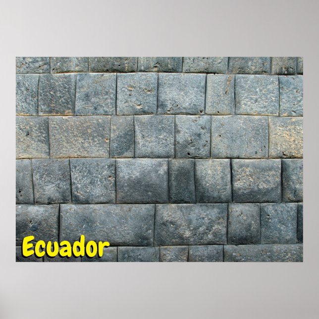 Póster Ecuador (Frente)