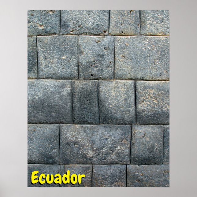 Póster Ecuador (Frente)