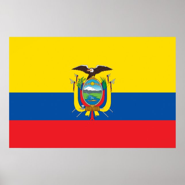 Póster Ecuador, Ecuador (Frente)