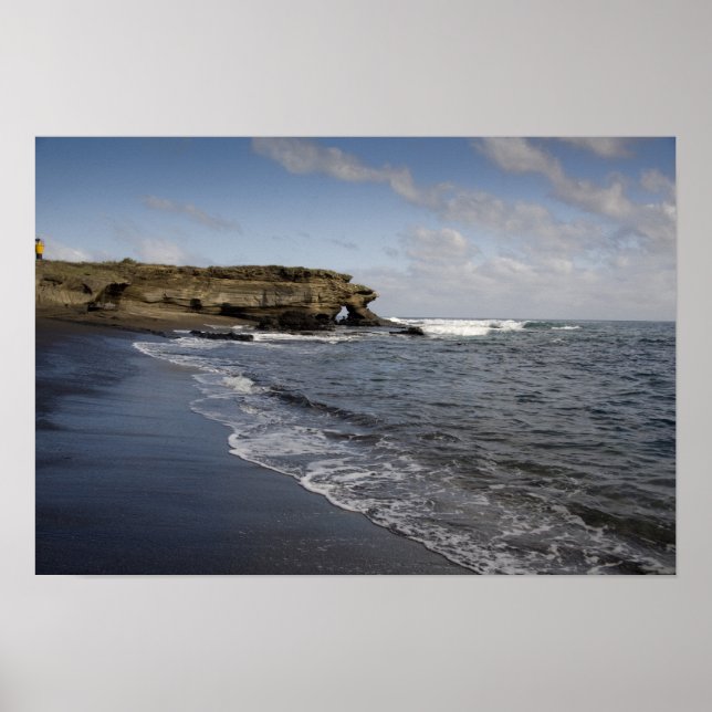 Póster Ecuador, Galápagos, Santiago (también conocido com (Frente)