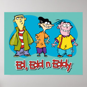 Póster Ed, Edd, n Eddy Smiling