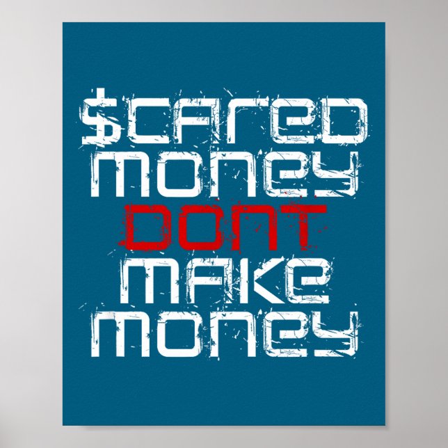 Póster Ed Money Don't Make Money  (Frente)