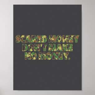 Póster Ed Money No Hace Dinero Frase Divertida
