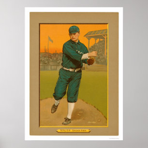 Póster Ed Walsh White Sox Baseball 1911