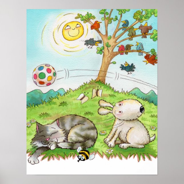 Póster Ed y su poster de amigos (Frente)