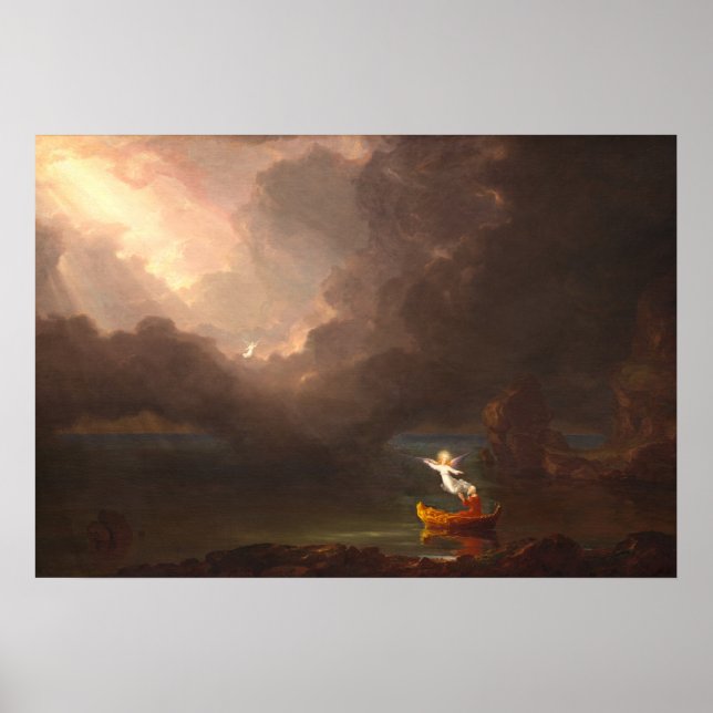 Póster Edad avanzada - Poster Bella Artes Thomas Cole (Frente)