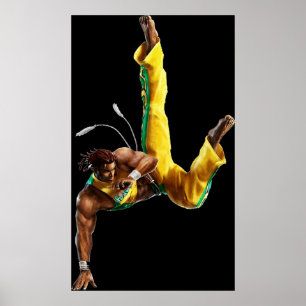 Póster eddy gordo tekken