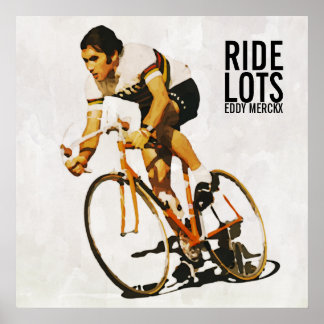 Póster Eddy Merckx Motivation Poster