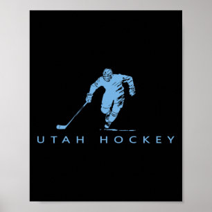 Póster Eddy's Canyon Hockey Hockey Utah 