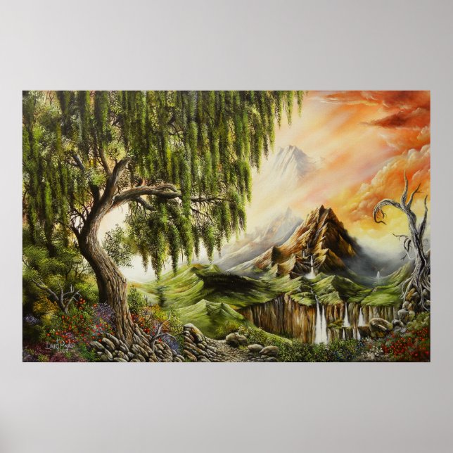 Póster Eden Oil Paintings (Frente)
