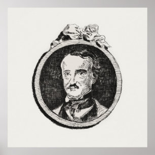 Póster Edgar Allan Poe