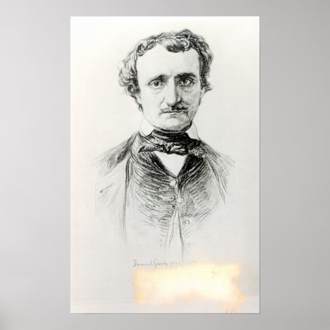 Póster Edgar Allan Poe 1907 (Frente)