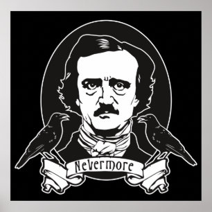 Póster Edgar Allan Poe Print
