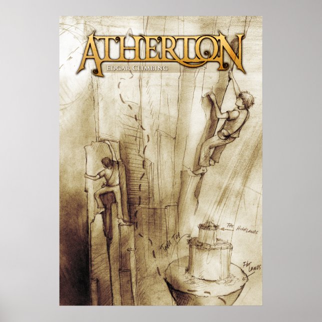 Póster Edgar Climbing (Frente)