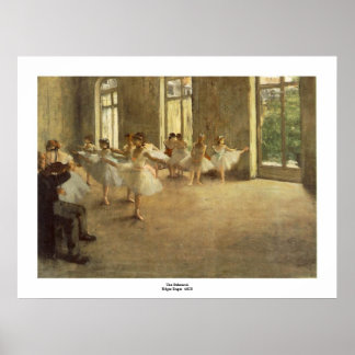 Póster Edgar Degas