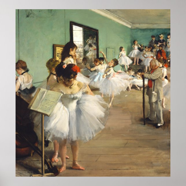 Póster Edgar Degas (Frente)
