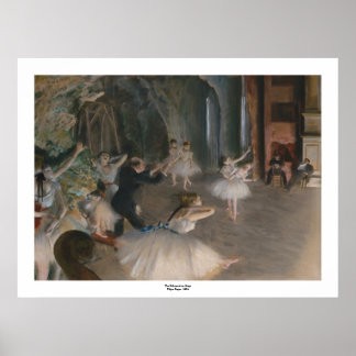 Póster Edgar Degas