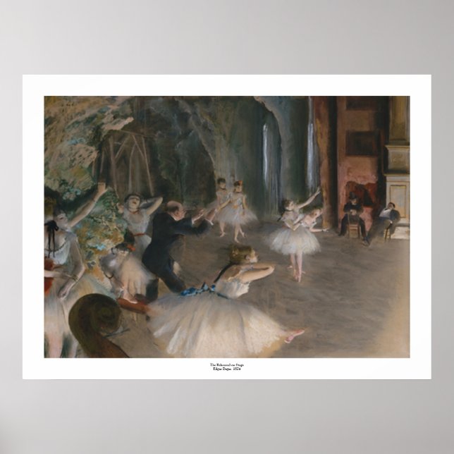 Póster Edgar Degas (Frente)