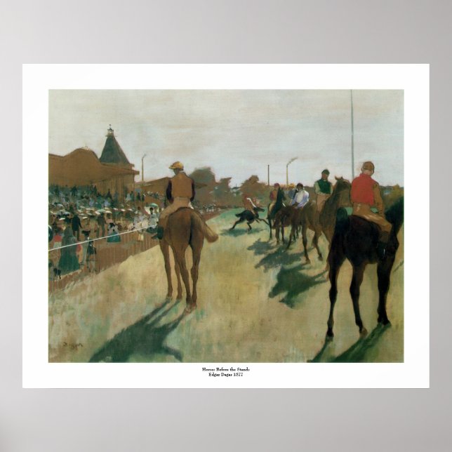 Póster Edgar Degas (Frente)