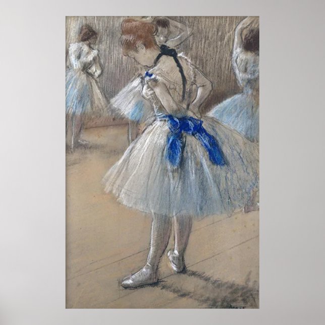 Póster Edgar Degas (Frente)