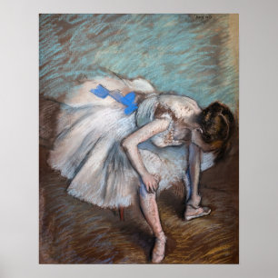 Póster Edgar Degas - Bailarina sentada