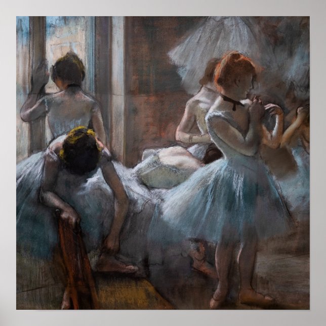 Póster Edgar Degas - Bailarinas (Frente)