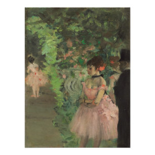 Póster Edgar Degas Bailarinas en segundo plano, 1876-18