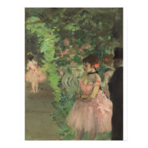 Edgar Degas | Bailarinas en segundo plano, 1876-18