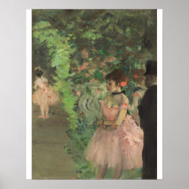 Póster Edgar Degas | Bailarinas en segundo plano, 1876-18