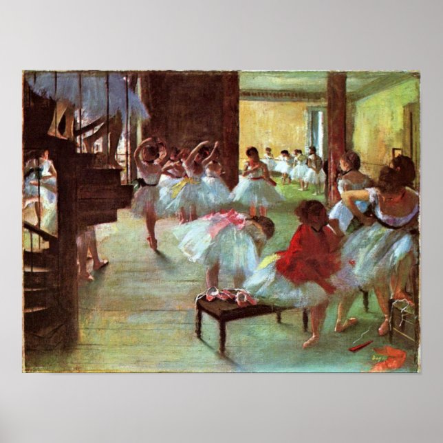 Póster Edgar Degas - Ballet (Frente)