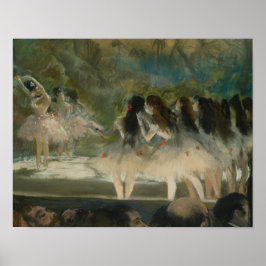 Póster Edgar Degas - Ballet en la ópera de París