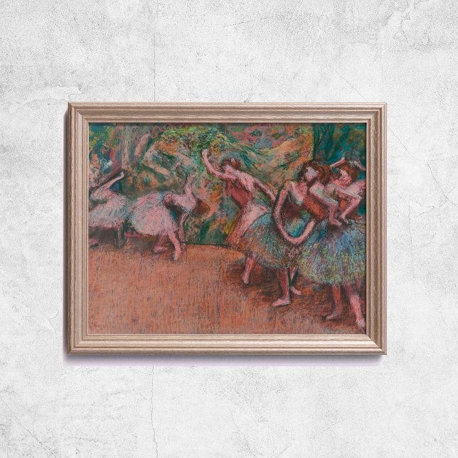 Póster Edgar Degas Ballet Scene Ballerinas Art (Edgar Degas Ballet Scene Ballerinas Art Poster
)
