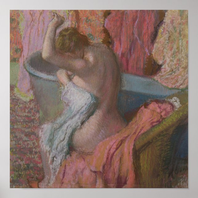 Póster Edgar Degas | Bather (Frente)
