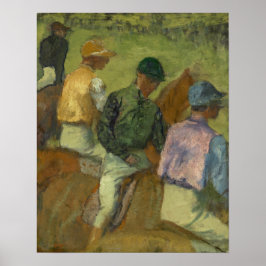 Póster Edgar Degas | Cuatro Jockeys