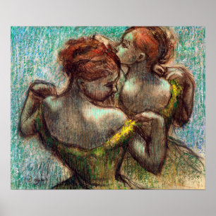 Póster Edgar Degas Dos Bailarinas