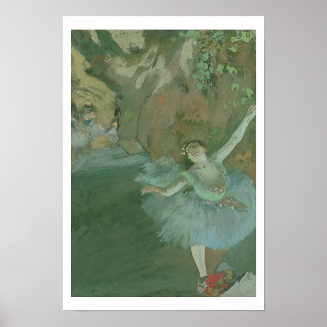 Póster Edgar Degas | El arado de la estrella, c.1880 (Frente)